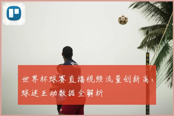 世界杯球赛直播视频流量创新高，球迷互动数据全解析